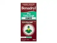 Chempro Benadryl Dry Tickly Cough Forte 200ml offer