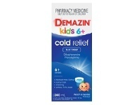 Chempro Demazin Kids 6+ Cold Relief Blue Syrup 200ml offer