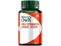 Chemist Discount Centre Nature’s Own High Strength Garlic 10000mg 100 Tablets offer