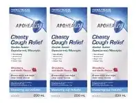 Chemist Discount Centre Apo Health Chesty Cough Relief 200ml offer