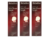 Betadine Ready to Use Sore Throat Gargle 120ml