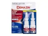 Pharmacy Direct Demazin 12 Hour Nasal Decongestant Spray 20ml Twin Pack offer