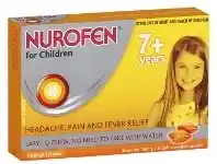 Nurofen for Children 7+ Orange Chewable Capsules 24 Pack