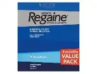 Regaine Men’s Extra Strength Hair Regrowth Treatment 4 x 60ml