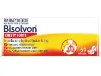 Pharmacy Direct Bisolvon Chesty Forte Tablets 8mg 50 Pack offer