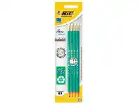 Foodworks BIC Evolution Pencils with Eraser 4 Pack offer