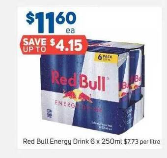 Foodland Red bull energy drink offer