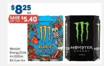 Foodland Monster energy drink offer