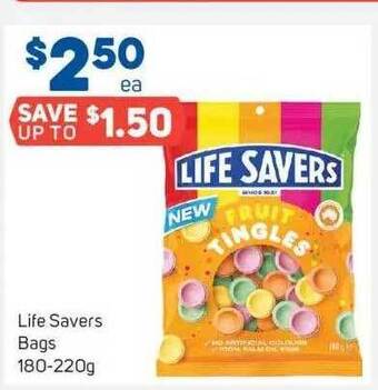 Foodland Life savers bags offer