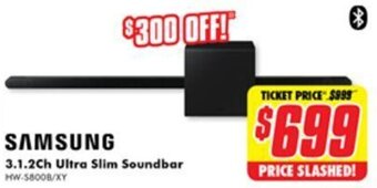 The Good Guys 3.1.2Ch Ultra Slim Soundbar offer
