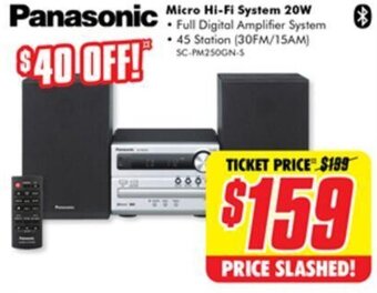 The Good Guys Micro Hi-Fi System 20W offer
