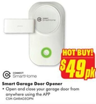 The Good Guys Smart Garage Door Opener offer