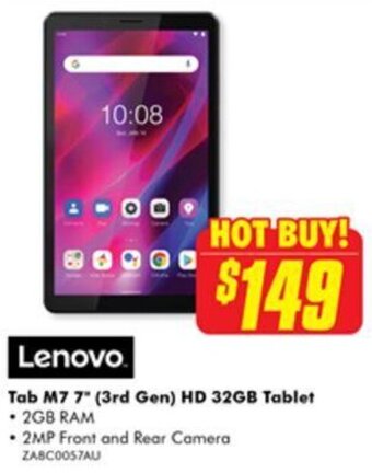The Good Guys Tab M7 7" (3rd Gen) HD 32GB Tablet offer