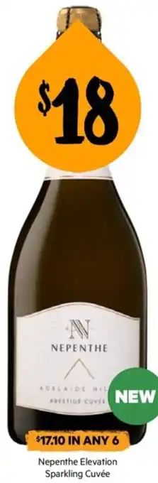 First Choice Liquor Nepenthe Elevation Sparkling Cuvée offer