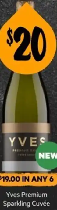 First Choice Liquor Yves Premium Sparkling Cuvée offer