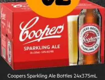 First Choice Liquor Coopers Sparkling Ale Bottles 24x375ml offer
