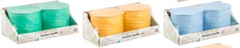 Coles Candle citronella in metal bucket 2 pack offer