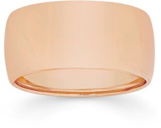 Prouds 9ct rose gold wide ring offer