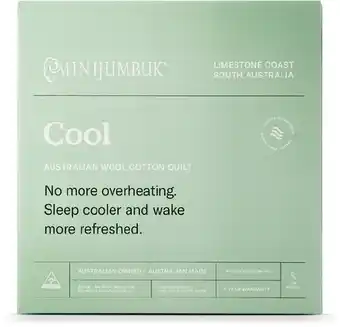 Myer Minijumbuk cool wool quilt offer