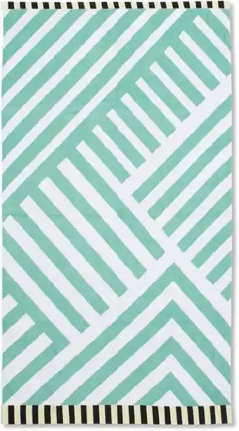 Myer Vue stripe cotton bath towel offer