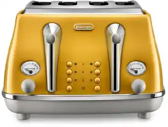 Delonghi icona capitals new york 4 slice toaster
