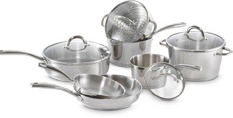 Myer The cooks collective 7pc stainless steel cookware set offer