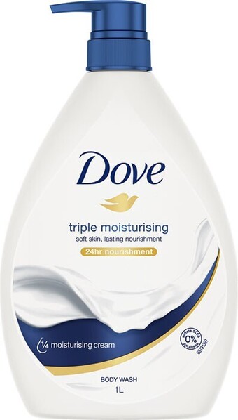 IGA Dove body wash 1 litre selected varieties offer