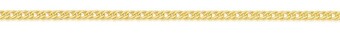 Angus & Coote 9ct gold 50cm solid double curb chain offer