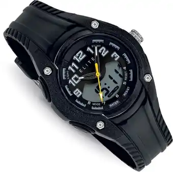 Angus & Coote Elite kids black 50m watch offer
