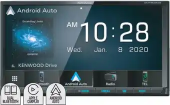 Autobarn Kenwood 7” 200w av carplay™ android auto receiver offer