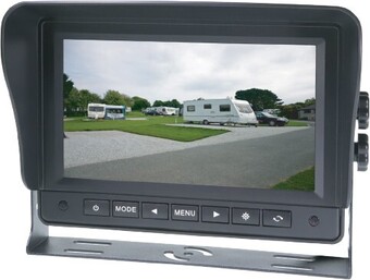 Autobarn Gator 7” dash mount reverse monitor - dual cameras & trailer cable kit offer