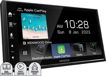 Autobarn Kenwood 6.8” 200w av carplay android auto receiver offer