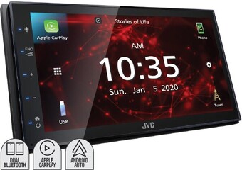 Autobarn Jvc 6.8” 200w av carplay android auto receiver offer