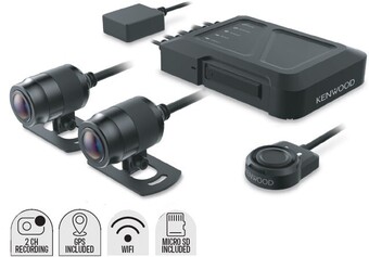 Autobarn Kenwood full hd 2ch wifi gps motorcycle dash cam 32gb offer