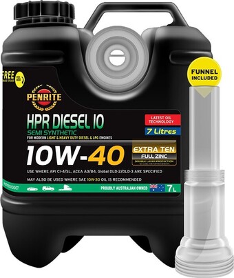 Autobarn Penrite hpr diesel 10 10w40 7l offer