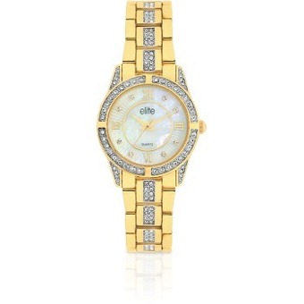 Angus & Coote Elite ladies gold tone watch offer