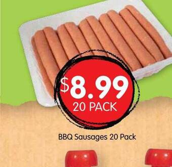 Bbq sausages