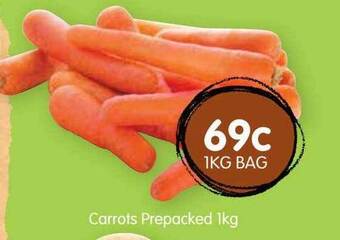 Spudshed Carrots prepacked offer