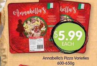 Spudshed Annabella's pizza offer