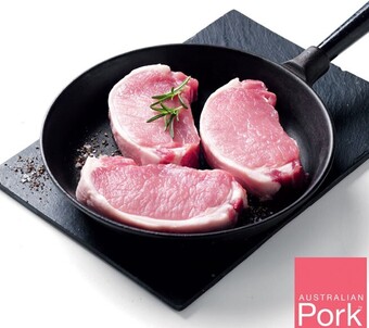 IGA Australian pork medallion steak offer