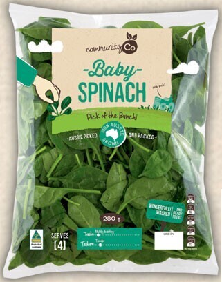 IGA Community co baby spinach big bag 280g* offer