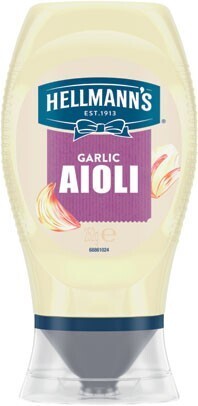 IGA Hellmann’s garlic aioli 252g offer