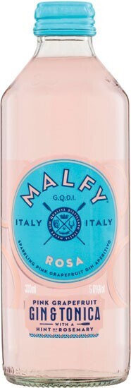 Malfy gin & tonica 5% varieties 4 pack