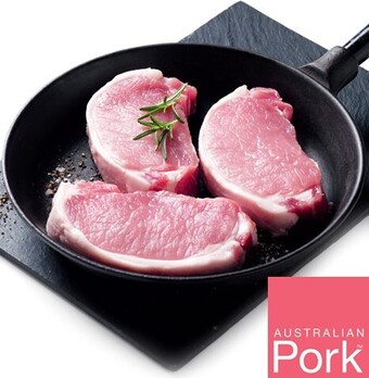 IGA Australian pork medallion steak offer