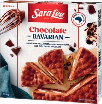 IGA Sara lee chocolate swirl bavarian 375g offer