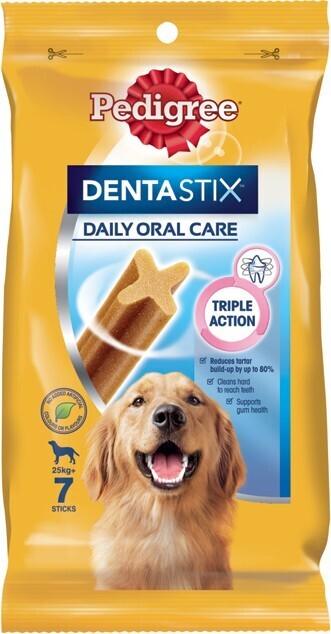 IGA Pedigree dentastix large dog treats 7 pack offer