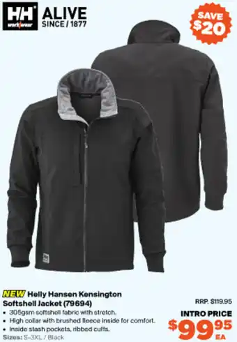 Helly Hansen Kensington Softhell Jacket (79694)