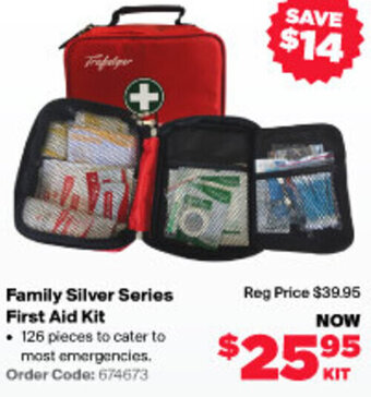 Family Silver Series First Aid Kit