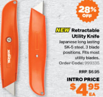 Retractable Utility Knife