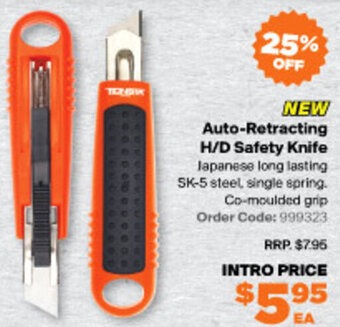 RSEA Safety Auto-Retracting H/D Safety Knife offer